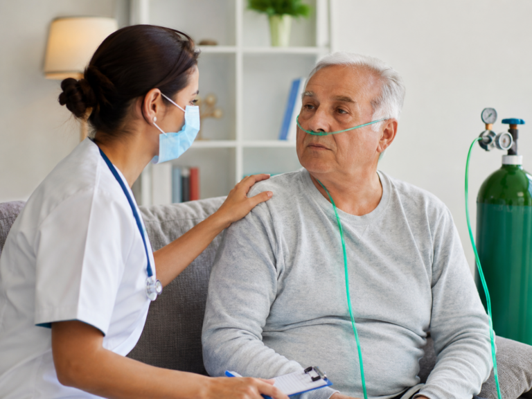 Oxigenoterapia en casa: el rol de la enfermera a domicilio en pacientes con EPOC