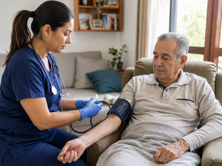 Cuidados de enfermería a domicilio para pacientes con insuficiencia renal
