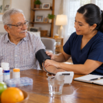 Cómo un cuidador de adultos mayores puede apoyar el control de enfermedades crónicas en casa